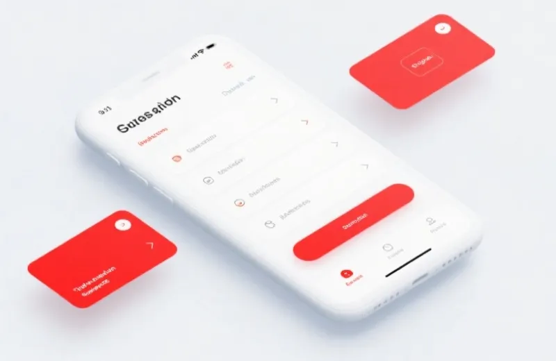 界面清晰的推荐平台示意图